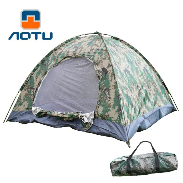 Best Offers Outdoor Portable Beach Tent Camouflage Camping Tent for 3-4 Person Single Layer polyester fabric Tents with Carry Bag Travel Best Offers Outdoor Portable Beach Tent Camouflage Camping Tent for 3-4 Person Single Layer polyester fabric Tents with Carry Bag Travel