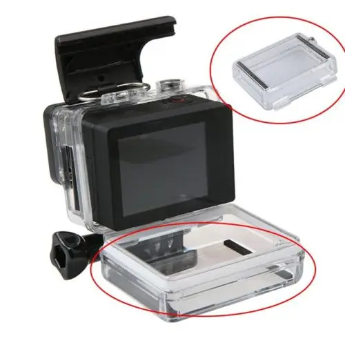 

for Gopro Accessories LCD Display Screen Bacpac Battery Waterproof Housing Case Backdoor Cover For GoPro Hero 4 3+ 3 2 Housing