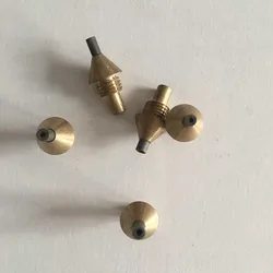 4pcs Dental Lab Sandblasting Machine Blaster Pen Tip Nozzle Brass Dental Lab Instruments