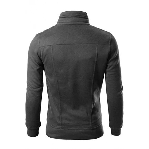 Men Solid Color Jacket Slim Fit Stand Collar Zipper Short Coat Winter Outwear Men Solid Color Jacket Slim Fit Stand Collar Zipper Short Coat Winter Outwear