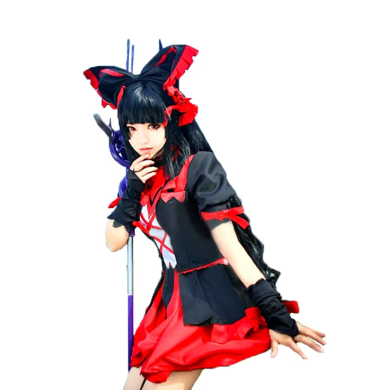 Gate Jieitai Kanochi nite Kaku Tatakaeri Rory Mercury костюм для косплея готическое платье лолиты
