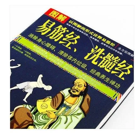 Графический Бодхидхарма и Цзинь Цзин режим шаолин кунг-фу книга боевого устранения физически и умственных инвалидов Классическая книга