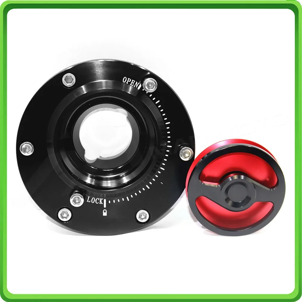 Nimble Quick Lock Fuel Cap  Gas Tank Cap - For Triumph Daytona 675  675 R 2011-2016 & Speed Triple 1050 2011-2016 (40)