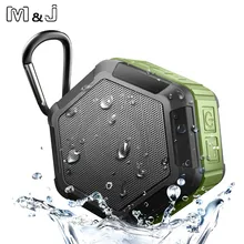 M& J M5 работать в воде Динамик IP67 Водонепроницаемый Bluetooth Динамик Мощный сабвуфер мини Портативный Беспроводной Динамик для телефона