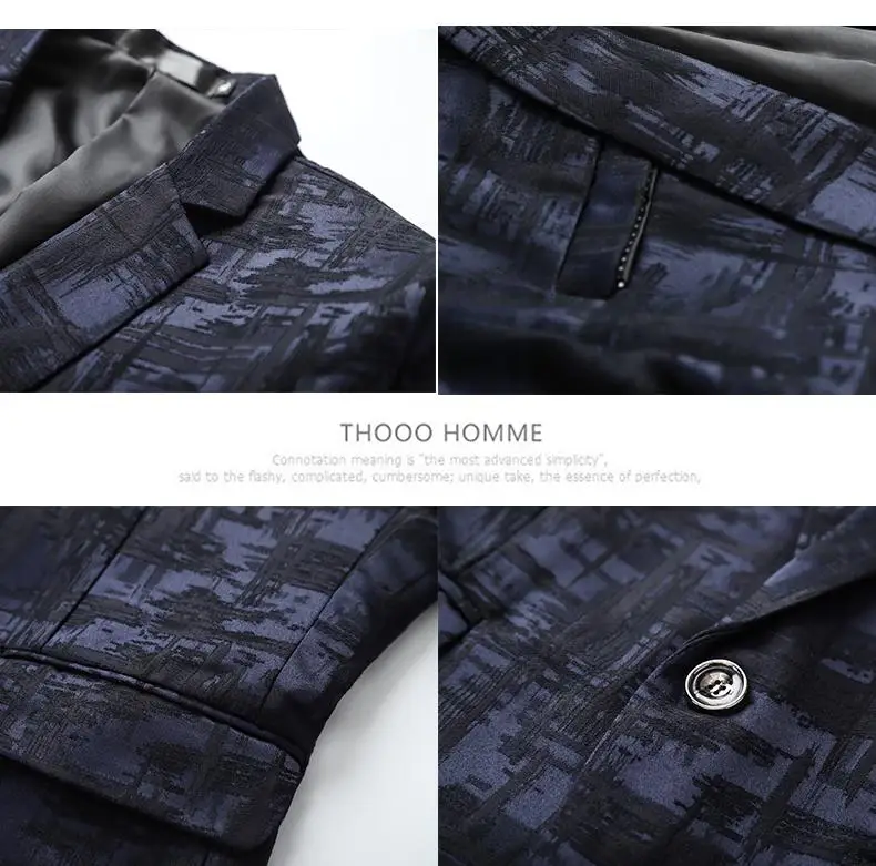 Мужской приталенный Блейзер, смокинг, мужской костюм, куртка, повседневный сценический Блейзер, мужские пальто, модная Ветровка цвета хаки, синий, красный