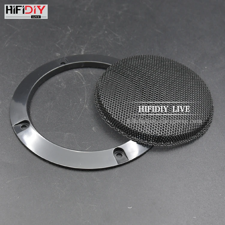 HIFIDIY LIVE 4,5 ''4 дюйма динамик s Пластиковая Рамка Металлическая железная проволока решетки динамик сетчатая Крышка высококачественный автомобильный домашний сетчатый корпус