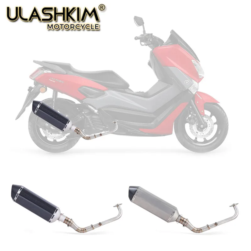 Для yamaha NVX155 NVX Aerox 155 Aerox155 Модифицированная Передняя средняя труба для скутера