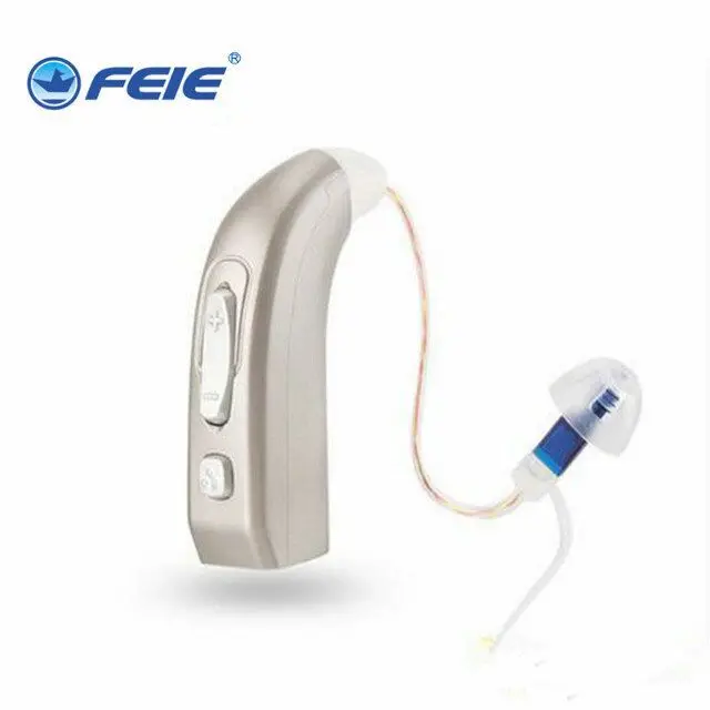 

2019 High powerful RIC BTE Hearing Aid Sound Amplifier Ear Care Tools Rechargeable Adjustable Hearing Aids for The Elderly