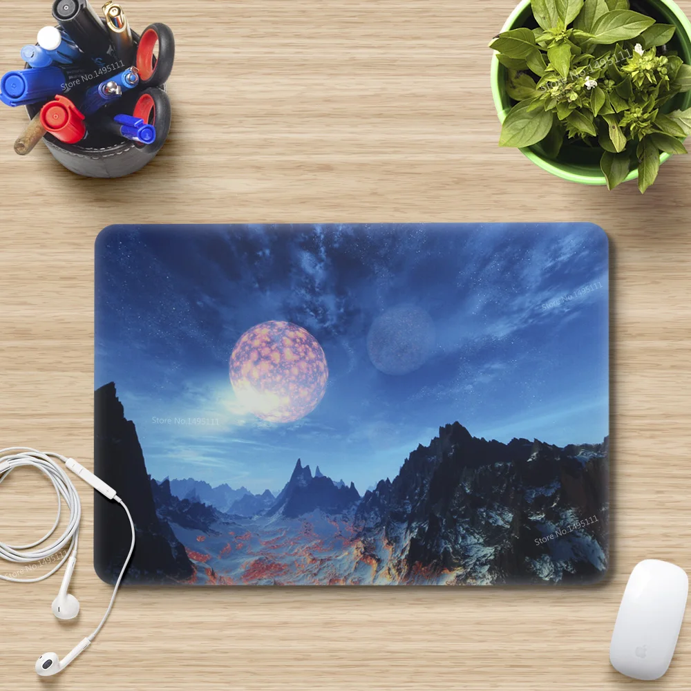 3D УФ печать пейзажи ноутбук чехол для MacBook Air Pro Retina 11 12 13 15 дюймов Новый с сенсорной