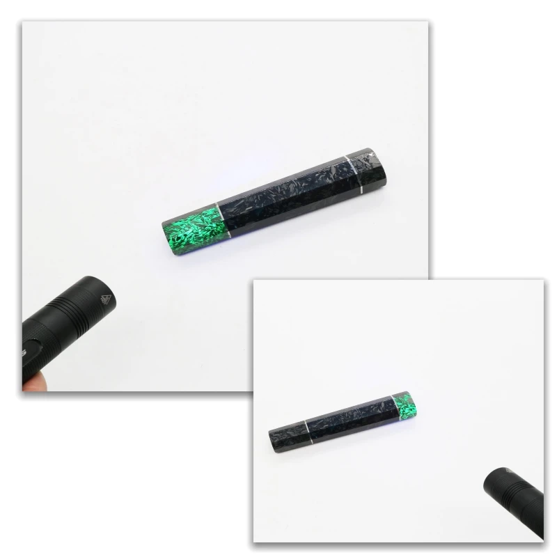 DIY-Hobby-Knife-handle-Kitchen-knife-Parts-NEW-Design-Carbon-Fiber-Fluorescence-Material-Octagonal-Handle (2)