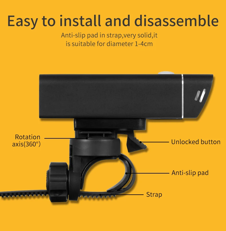 Cheap INBIKE 2019 New Usb Rechargeable Bike Light Front Handlebar Cycling Led Light Flashlight Torch Headlight Bicycle Accessories 8 Cheap INBIKE 2019 New Usb Rechargeable Bike Light Front Handlebar Cycling Led Light Flashlight Torch Headlight Bicycle Accessories 8