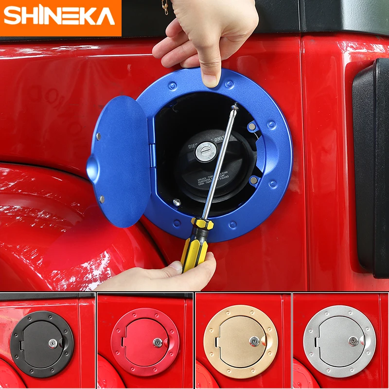 Крышка топливного бака SHINEKA из алюминиевого сплава крышка наполнителя газовой