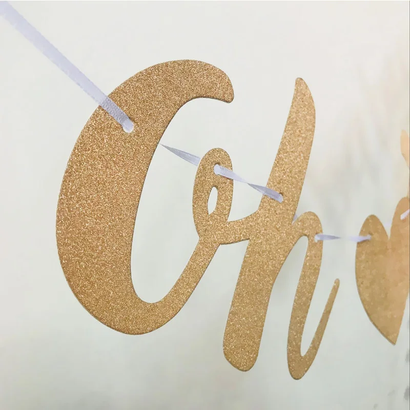 Rose Gold Oh Baby Gold Glitter Banner Birthday Baby Shower Decoration Oh Baby Gender Reveal Party Decor Supplies Rose Gold Oh Baby Gold Glitter Banner Birthday Baby Shower Decoration Oh Baby Gender Reveal Party Decor Supplies