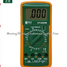 Лучший DT-9205M мультиметр версия цифровой мультиметр ЖК-экран мультиметр с зуммером тестер