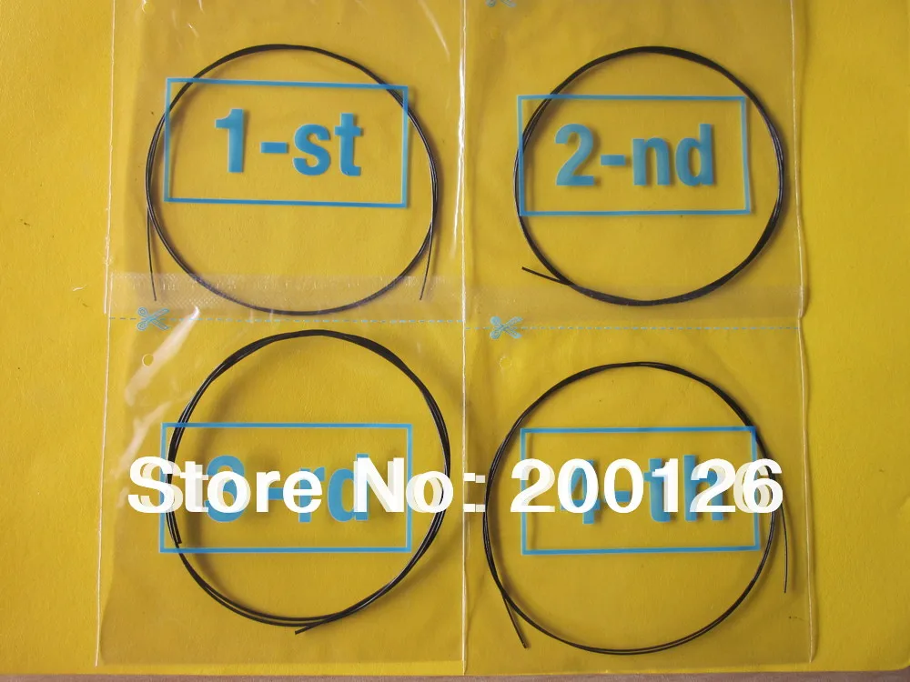 

Free shipping Two set black Nylon ukulele Strings Set (AU02)