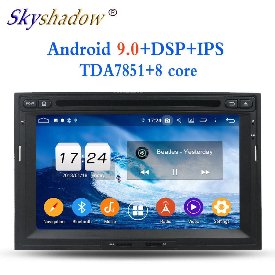 Flash Deal Top! Android 9.0 For PEUGEOT PG 3008 5008 CITROEN Berlingo 2010-2016 4GB RAM 8 Core Car DVD Player GPS Map RDS Radio wifi BT 4.2 3
