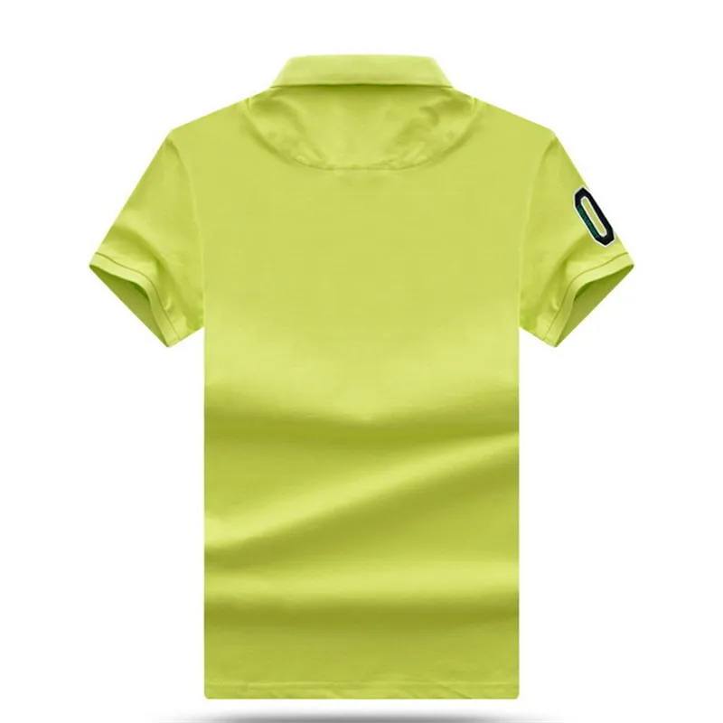 Men Turn-down Collar T-Shirts Men's 2019 Summer Fashion Short Sleeve T-Shirt Male Casual Plus Size M-4XL Tops & Tees