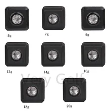 1 шт. Гольф клуб Вес винт M3 драйвер 5g 7g 9 г 12 14g 16g 18 г, 20 г, гольф-клуба