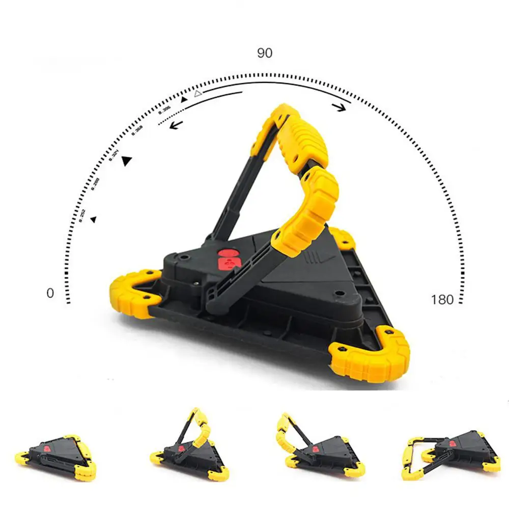 Многофункциональная Ручка Треугольники сигнала Предупреждение светильник Портативный автомобиля ремонтных работ светильник SOS Кемпинг поиска светильник светодиодный трафик светильник Инж