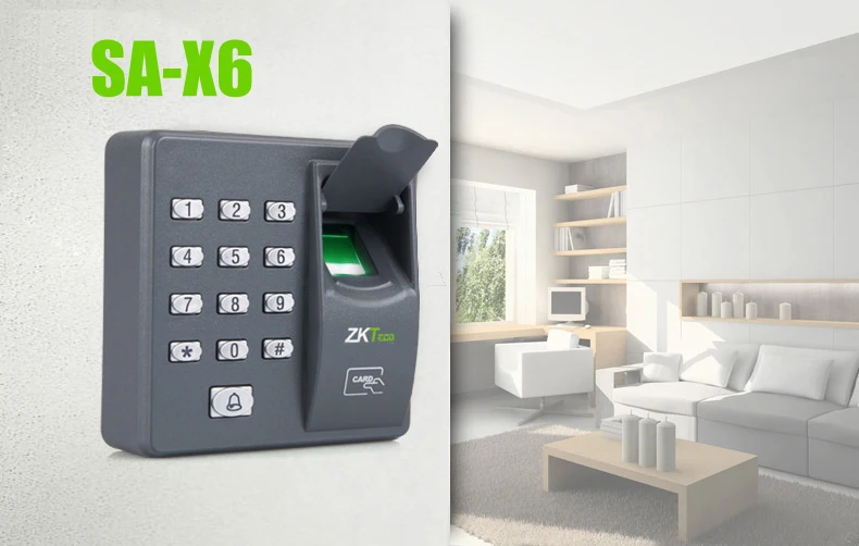X6 отпечаток пальца контроллер доступа отпечатков пальцев+ ID+ Pincode