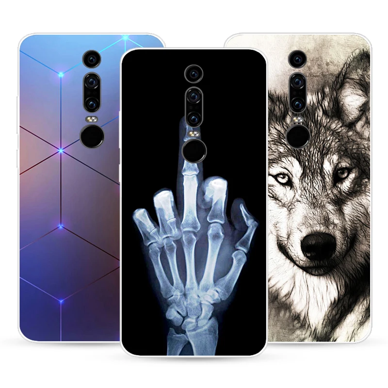 Case For Huawei Mate Rs 6.0 Soft Tpu Transparent Printing Drawing Silicone Phone Cases Cover RS Porsche Design |