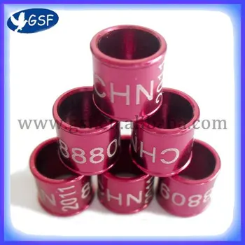

Aluminium Pigeon Ring 8mm to 10mm