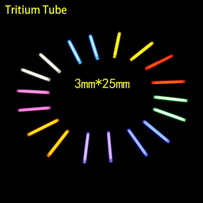 1 pc note color EDC 1 шт. тритиевая газовая трубка самосветящаяся для 20 лет EDC многоцветные аварийные огни, инструмент для выживания на открытом воздухе - Цвет: 1 pc note color