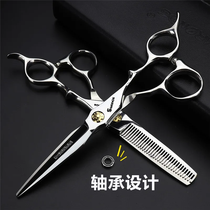 Professional Barber Hair Scissors Kit Japan 440C Hair Salon Scissors 5.5 Inch 6 Inch Haircut Cutting Shears Thinning Cliper Professional Barber Hair Scissors Kit Japan 440C Hair Salon Scissors 5.5 Inch 6 Inch Haircut Cutting Shears Thinning Cliper