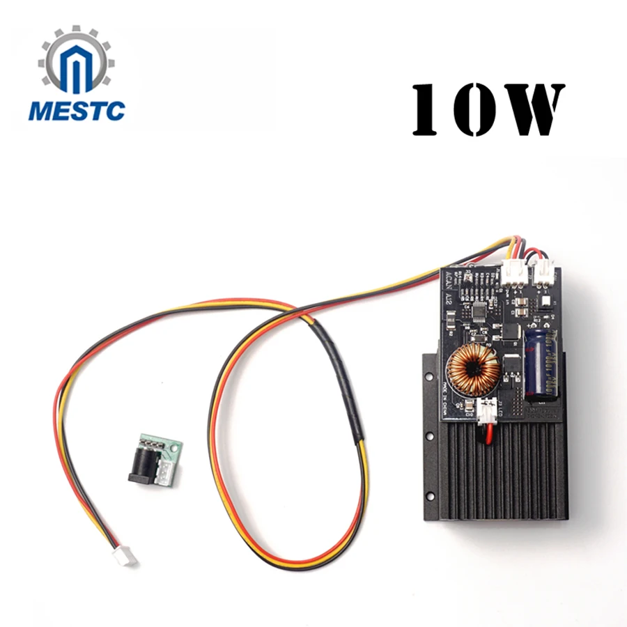

10W laser,High Power Diode Laser Focusable Blue Laser Module 450nm with TTL Driver for laser cutter engraving machine 10000mW