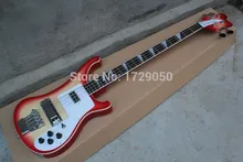 Chinese Factory musical Instruments Custom NEW Cherry burst color 4003 4 Strings Rick Electric Bass Best High Quality 725
