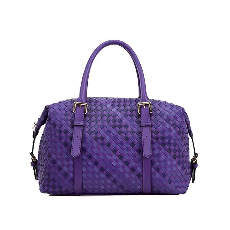 Purple Leather Handbags For Women