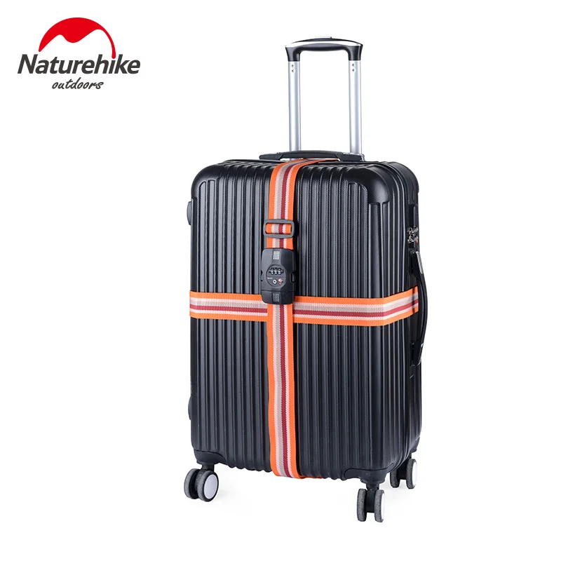 

Naturehike Luggage Cross Packing Belt Strap Adjustable Combination Packing Belt TSA Suitcase Strap Travel Baggage Customs