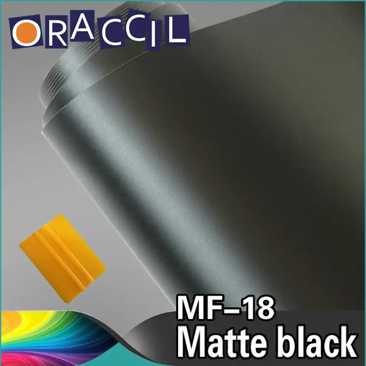 Автомобиль Целые Тела Наклейки Самоклеющиеся Матовый Черный Винил Завернуть