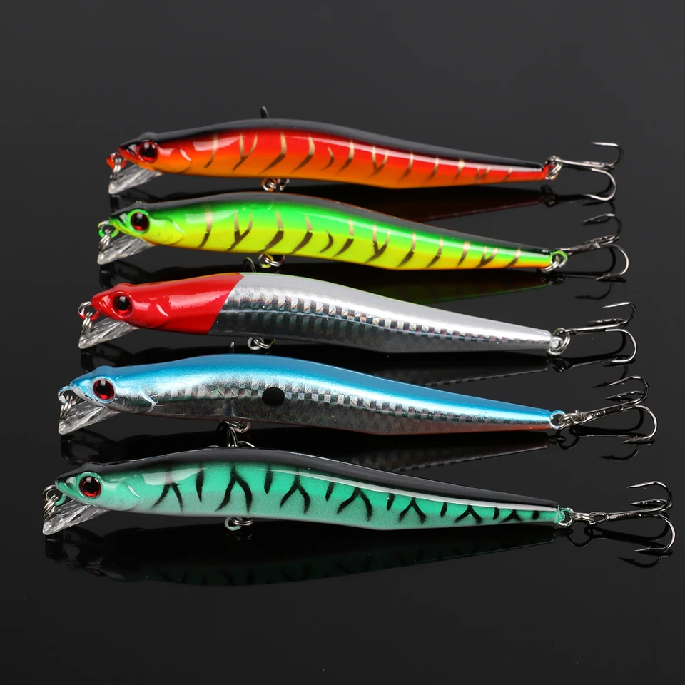 

Freshwater Wobblers Fishing Lure Chian 12cm 10g Diving Depth: 0.5-1.5m Hard Artificial Bait Quality Fishing Tackle