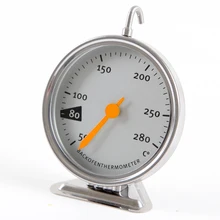 Stainless Steel Baking Tools Kitchen Oven Thermometer Food Meat Dial Oven Dedicated Mechanical Baking Thermometer 50-280 Degrees