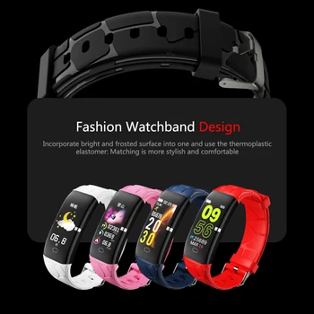 

Fitness Bracelet Sports Smart Bracelet Heart Rate Monitor Pedometer Smart Watch Men Women Activity Tracking Bracelet E58