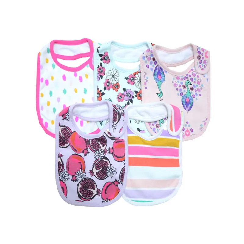 newborn accessories Bibs & Burp Cloths baby bandana Cotton feeding bib