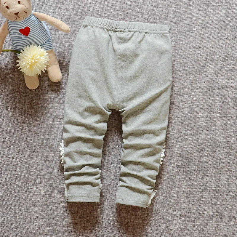 Fashion Girls Pants Bow Lace Trousers Cotton Print Outwear High Quality Baby Legging New Girl Outfit Baby Clothing Free Shipping (11)