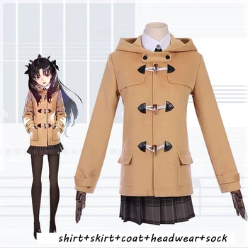 

[STOCK]2018 Anime Fate/Grand Order Tohsaka Rin Daily Outfit/Cloth Cosplay Costume Full Set For Women Halloween Free Shipping New