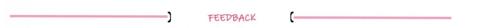 feedback