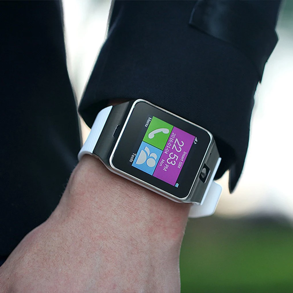 

Smartch GV18 Smart Watch 1.55" Bluetooth SmartWatch Phone Sync Call SMS for Samsung Android