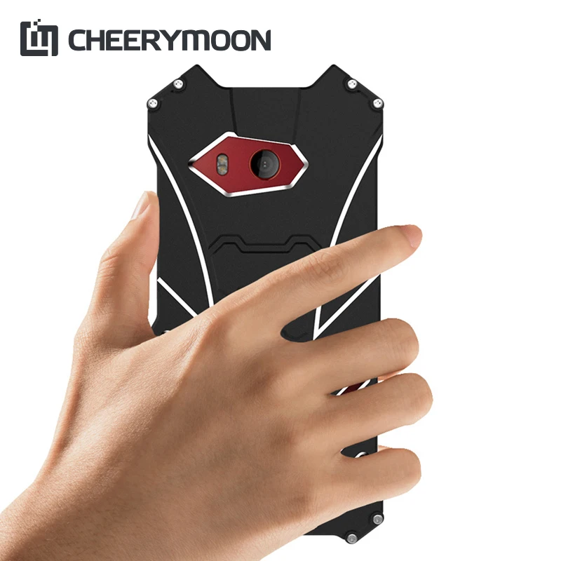 

Batman Strong Anti-fall Metal Frame Case For HTC U11 U Ultra U12+Plus 360Degrees All-Round Protection Mobile Phone HTC U11 Cover