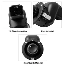New 1 PCS Quality Mirror Control Switch For Renault Laguna II Megane 2 Scenic 2 8200676533 8200109014 109014 kemimoto 8200676533 mirror control switch for renault laguna ii megane 2 scenic 2 8200109014 109014