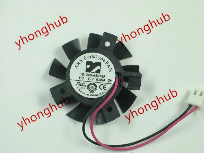 ARX FS1240-A3012A DC 12V 0.09A 25x25x20 мм вентилятор охлаждения сервера | Компьютеры и офис