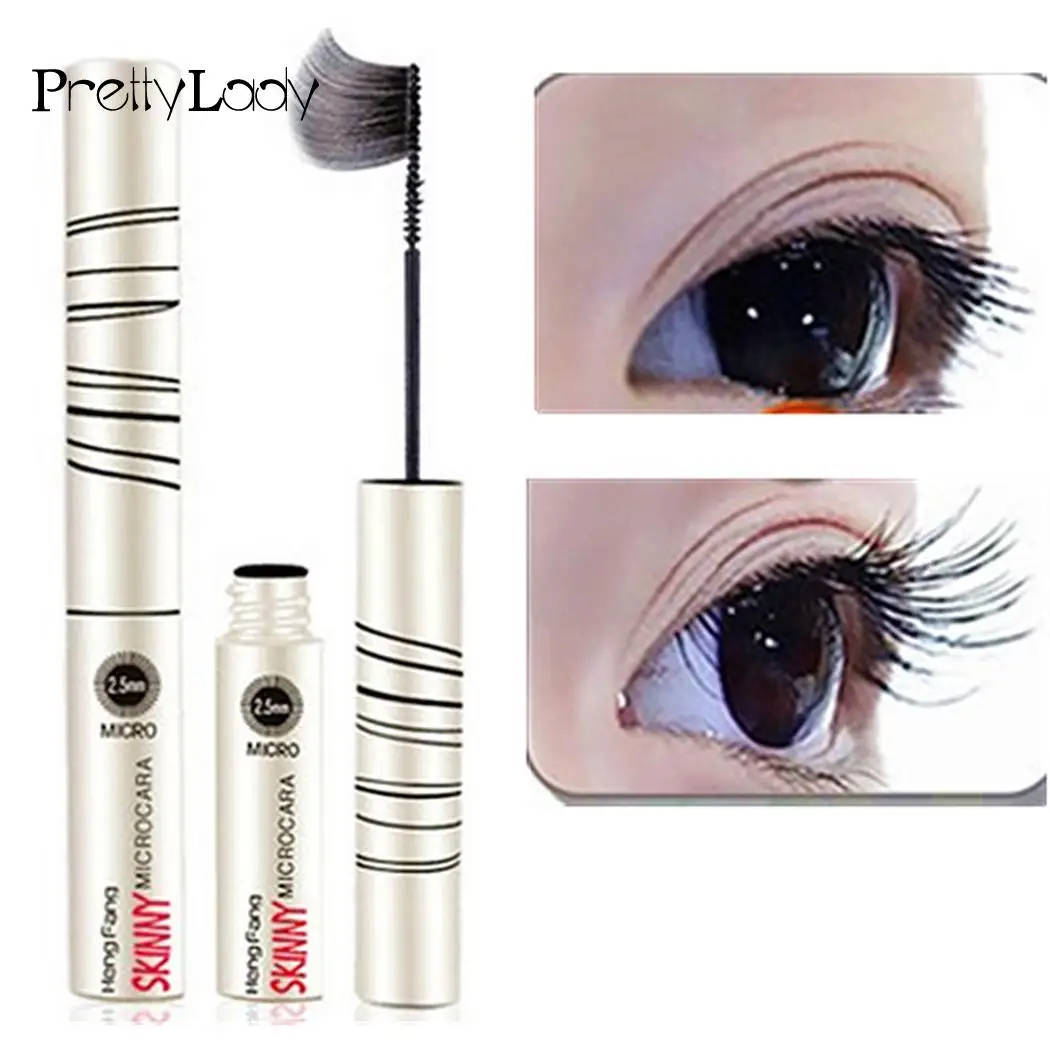 

Eye Black Waterproof Mascara Curling Lengthening Skinny Lash Makeup Cosmetics