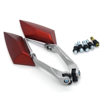 

Motorcycle Mirrors motorbike CNC Rearview side Mirror Aluminum For Honda Hornet CB919 CB1000R CB900 CB1300 Kawasaki z900 ER6N