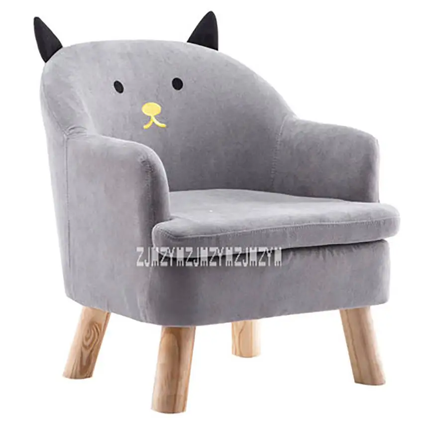 S203 детский ленивый диван животное мультфильм детский диван Съемный Малыш Bean мешок моющийся стул для чтения детская мебель, деревянная рамка - Цвет: K