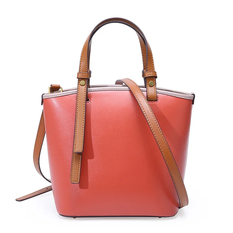 

Wishehappy Genuine Leather Handbag Shoulder Tote Women Bag Satchel Messenger Crossbody Bags Soft Black Women's Bag Handbags