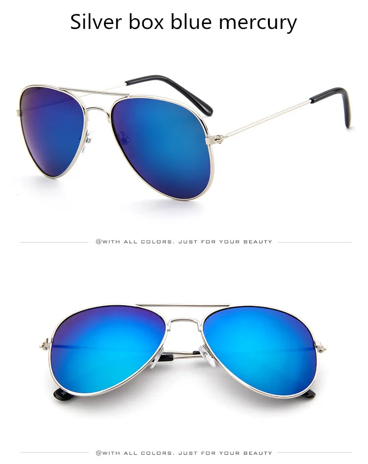 Bērnu aizsargbrilles sakausējuma saulesbrilles Mods Zēni Meitenes Mazuļi Klasiski Retro Jauki Saulesbrilles_voghion.com