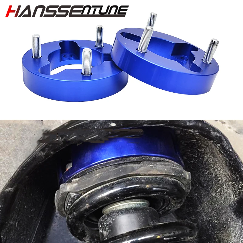 

Car suspension 25mm Front Strut Shock Coil Spring Lift Spacers For Navara D40 /NP300 4WD 05-15